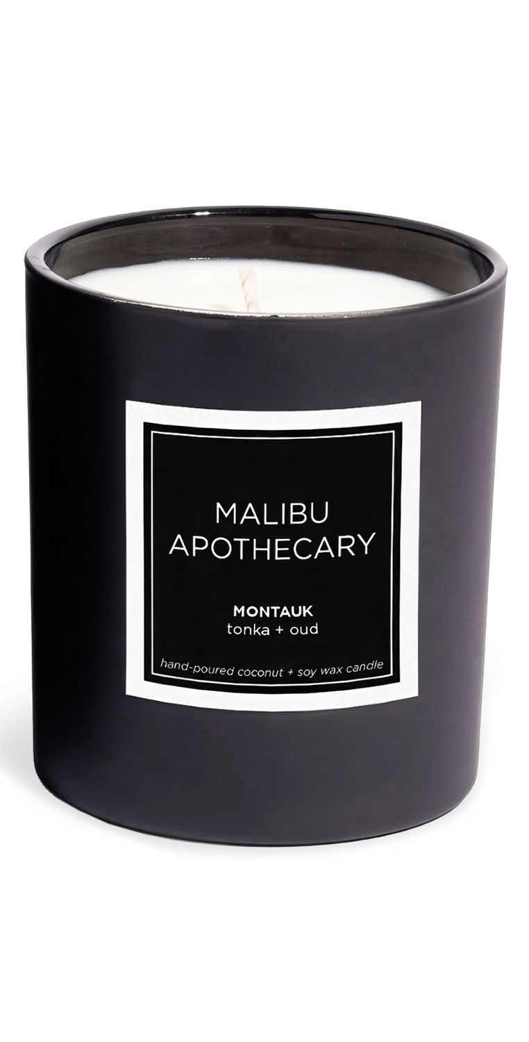 Malibu Apothecary Montauk Candle Matte Black 8.0 oz/237 mL