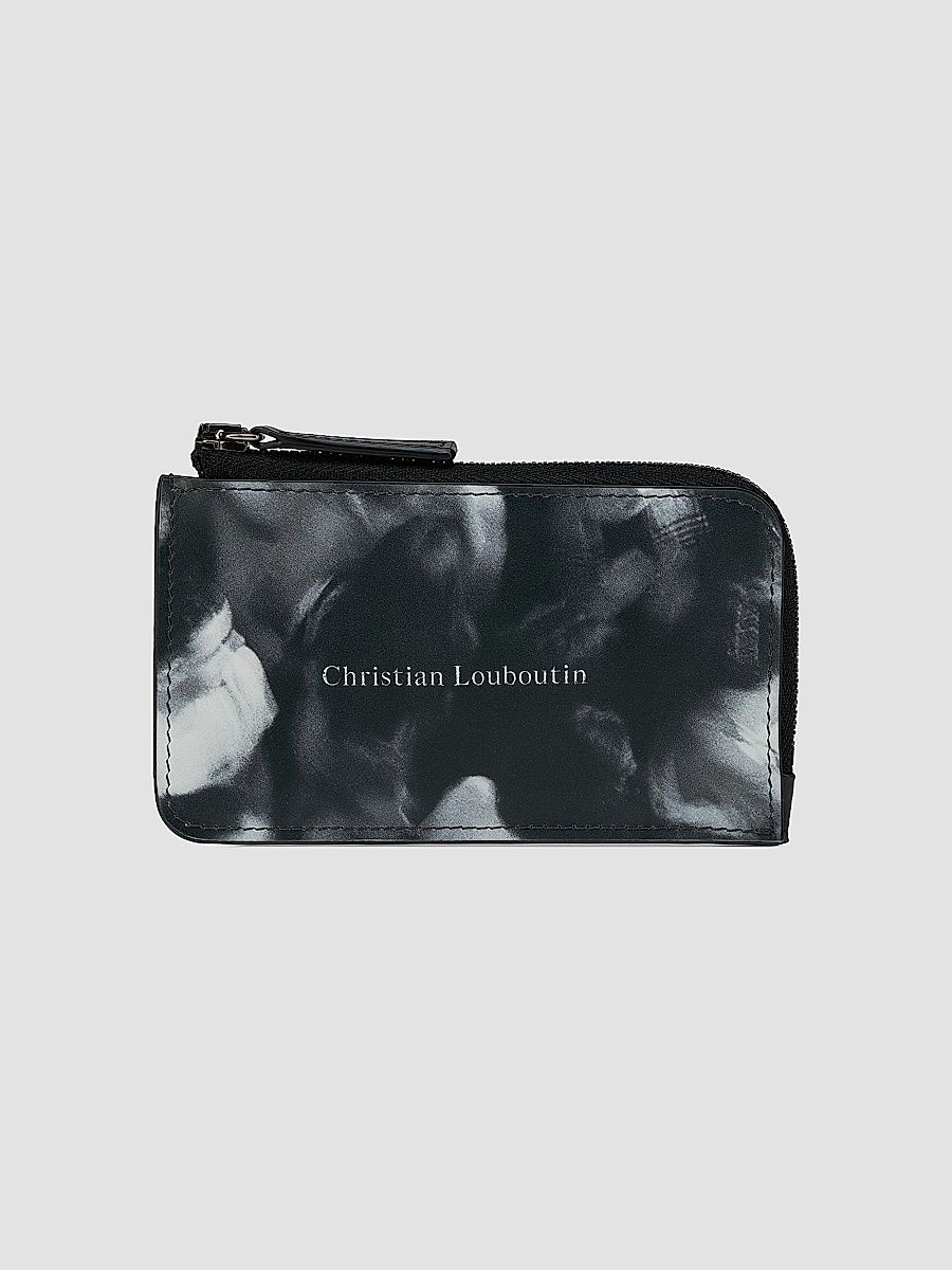 Christian Louboutin Men's Canopy Wallet - Black White