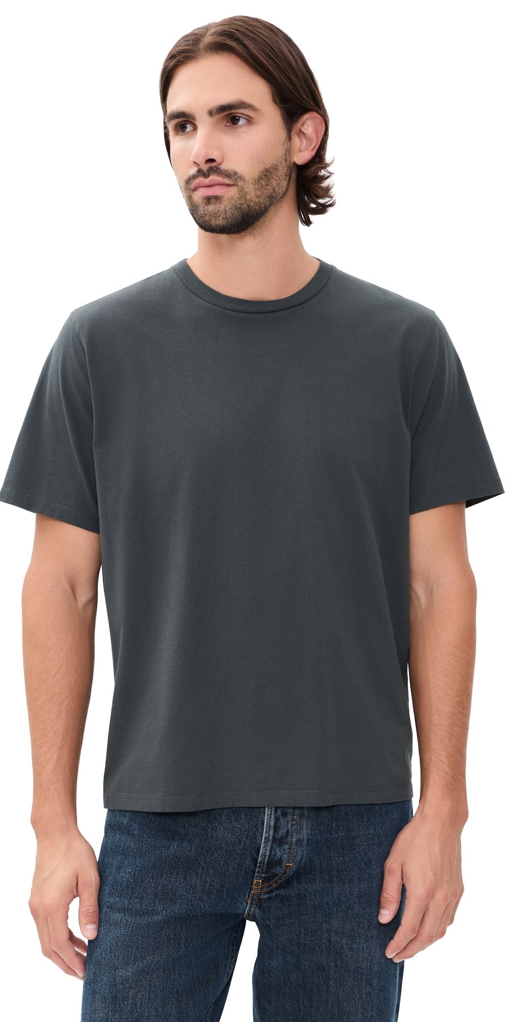 Jeanerica Delon Tee Blue Grey L