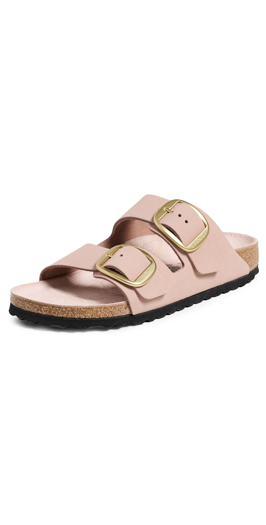 Birkenstock Arizona Big Buckle Printed Footbed Sandals Soft Pink 41