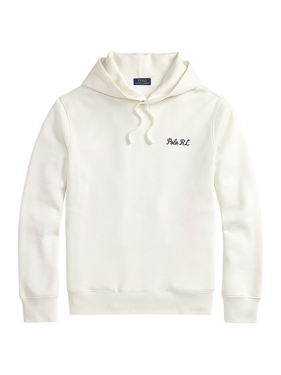 Men's Polo Bear Fleece Hoodie - Nevis Heritage Bear - Size XS