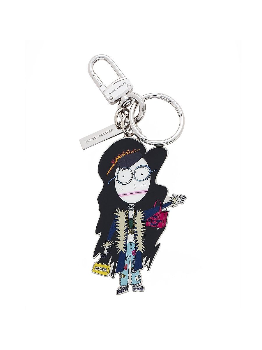 Women's Paris-Themed Enamel Bag Charm - New York City