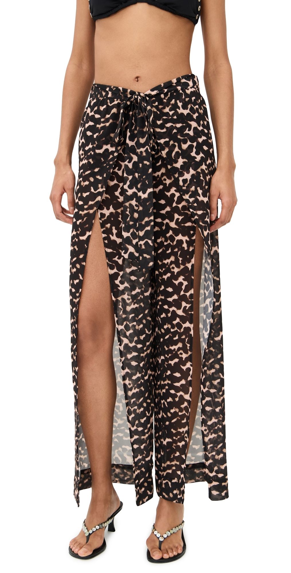 STAUD Hartley Pants Tortoise XS