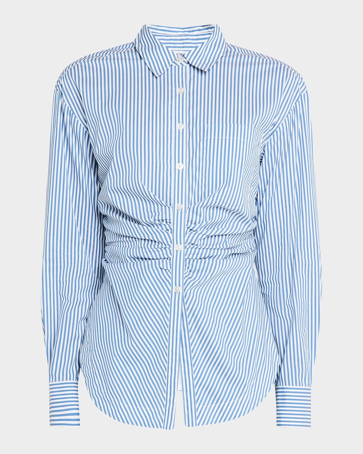 Bosco Striped Button-Front Shirt