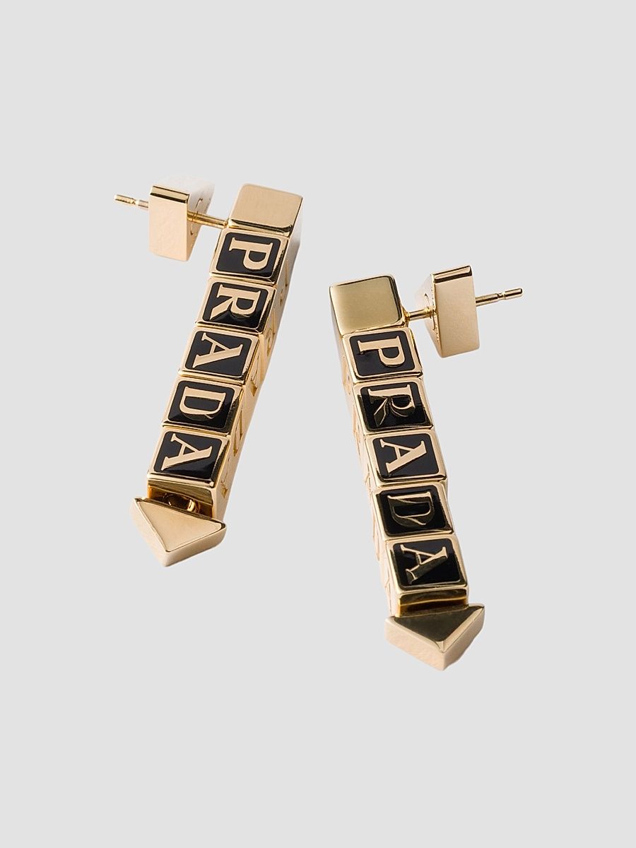 Women's Metal Earrings - Gold