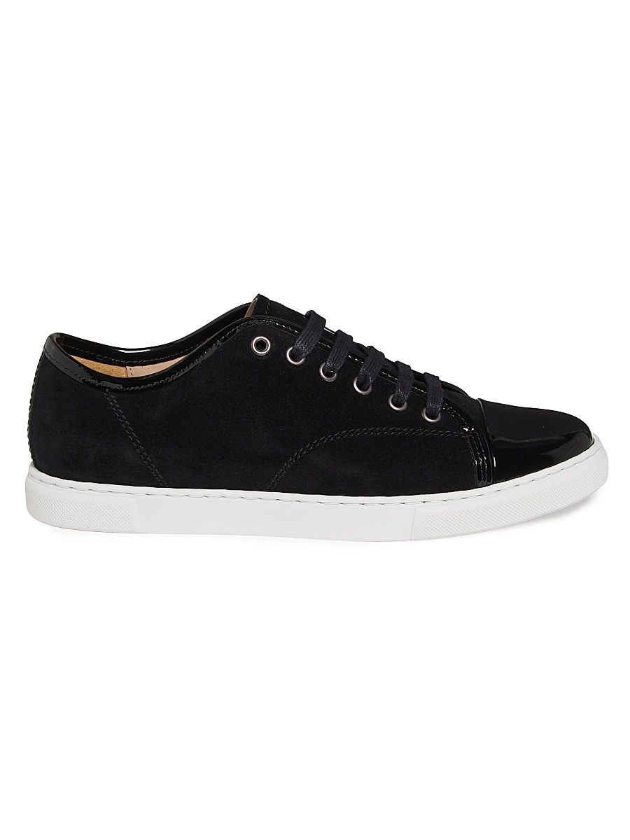 Women's Dbb1 Leather Sneakers - Black - Size 10