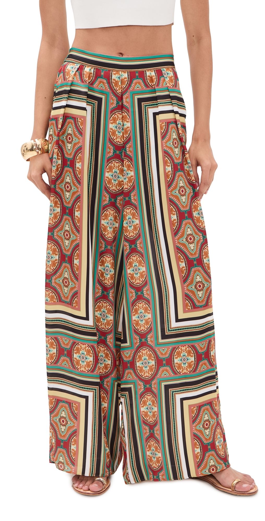 MISA Selena Pants Majorelle Scarf S