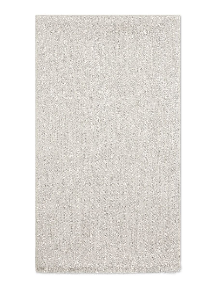 Women's Cashmere and Silk Sparkling Scarf - Anthracite