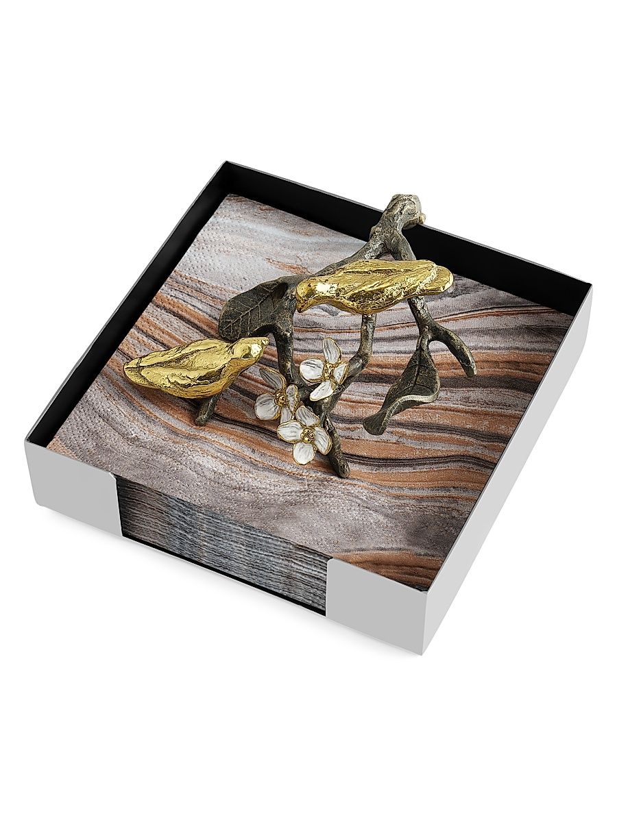 Lovebirds Cocktail Napkin Holder