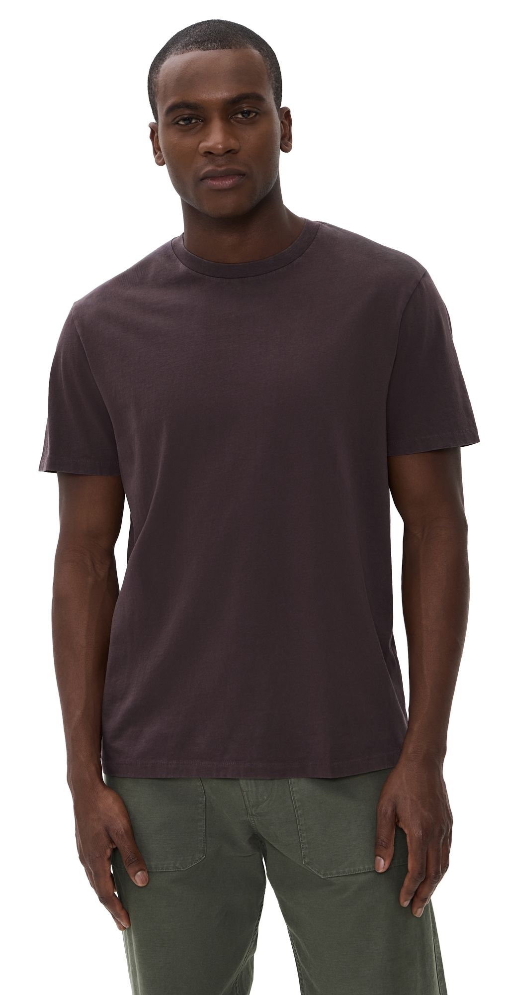 Madewell Madewell x Shopbop Rockaway Tee Rum Raisin XL