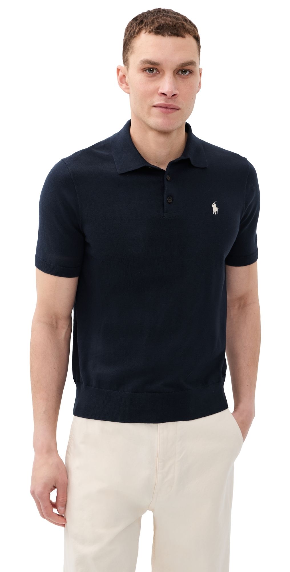 Polo Ralph Lauren Cotton Sweater Polo Hunter Navy S