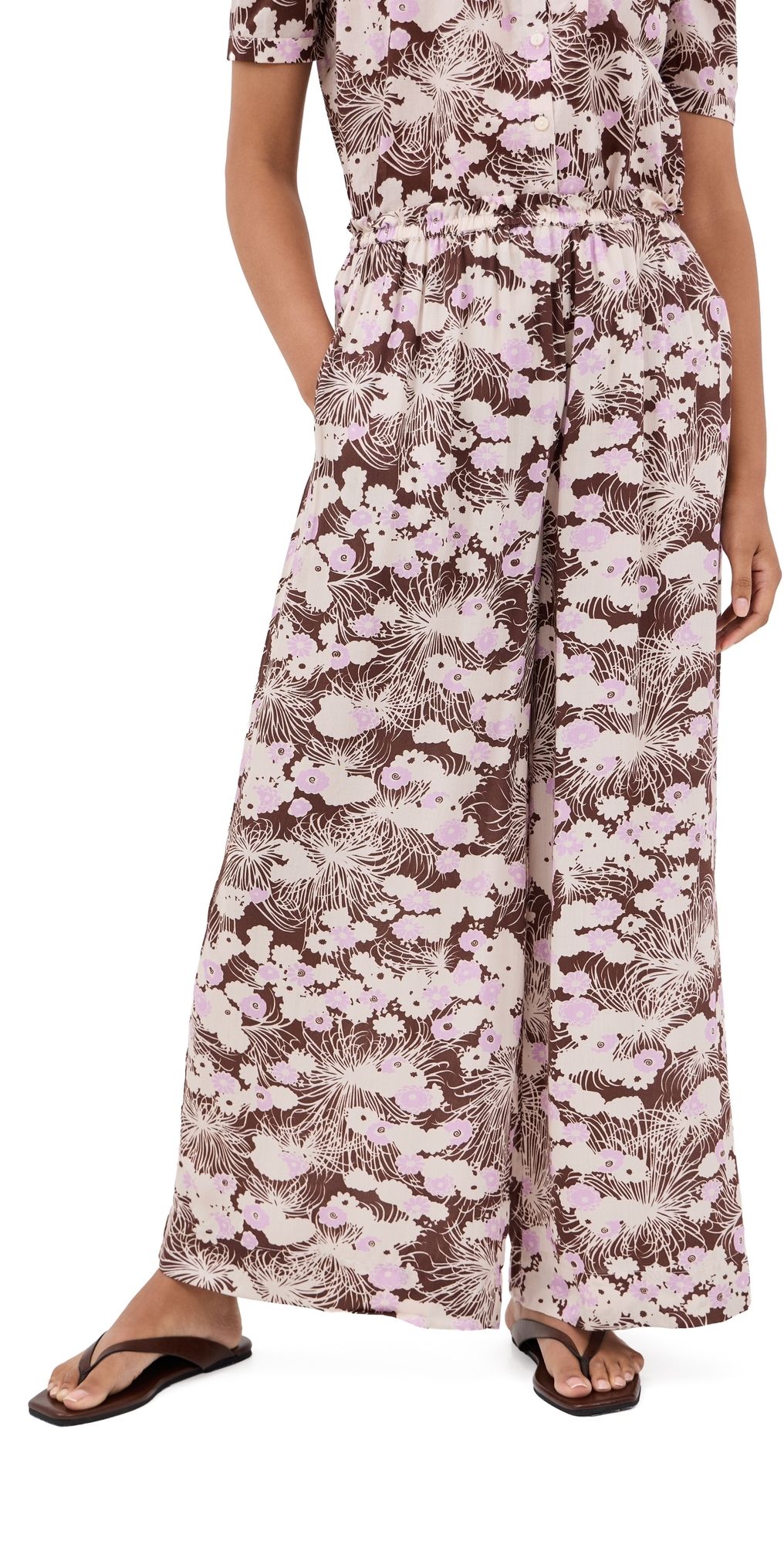 Alix of Bohemia Margie Dandelion Dusk Pants Dark Brown S