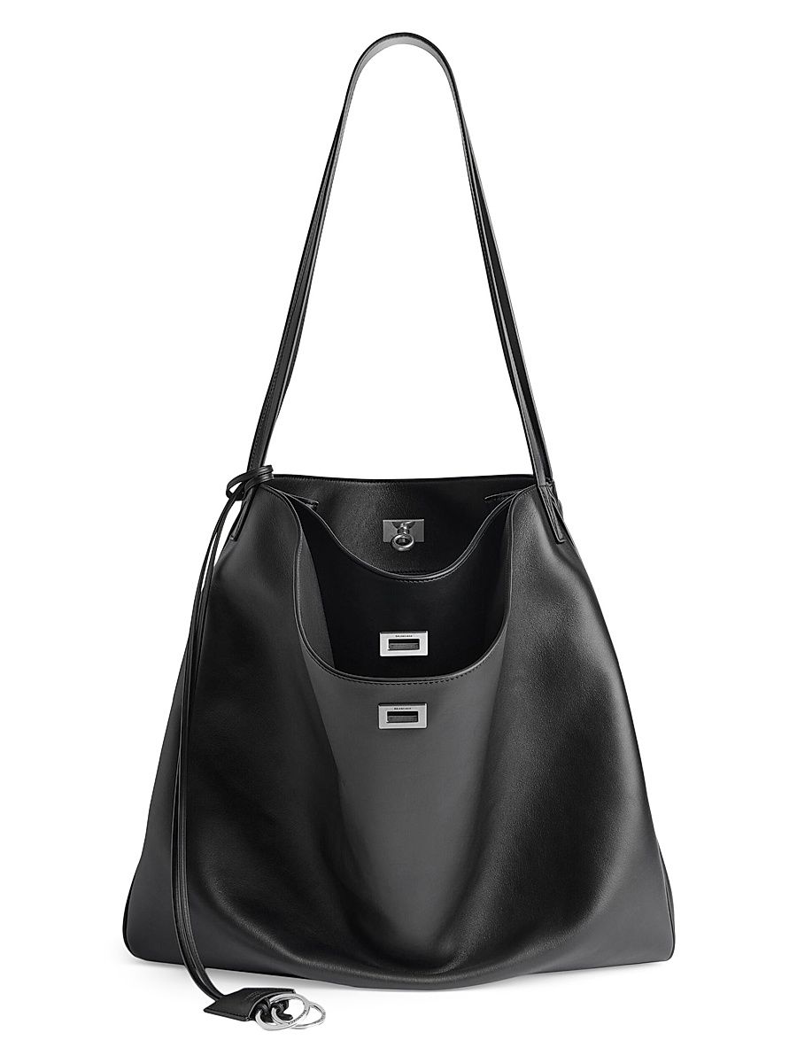 Men's Rodeo North-South Tote Bag - Black