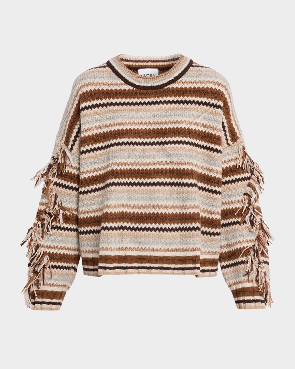 Zanabi Zig-Zag Cashmere Sweater