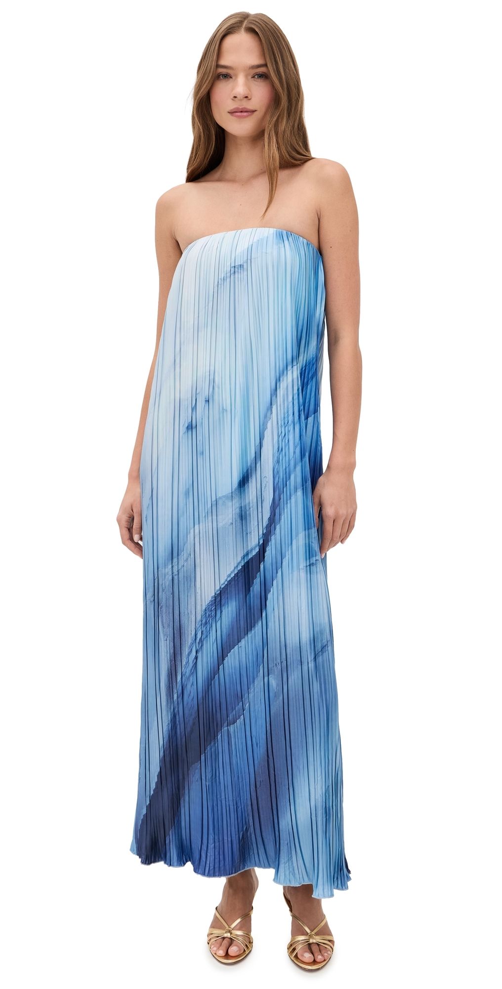 4th & Reckless Finley Dress Blue M