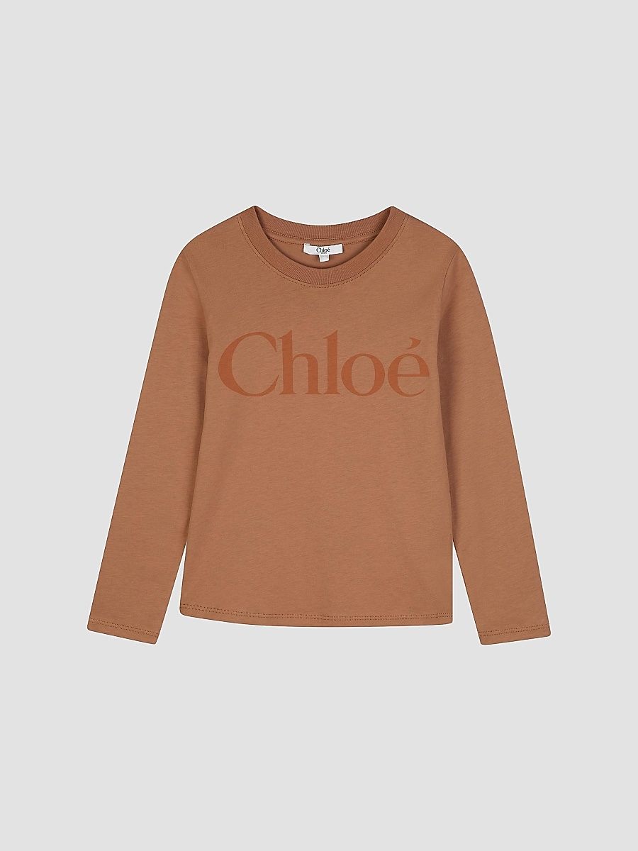 Girl's Little Girl's & Girl's Logo Long-Sleeve T-Shirt - Thrush - Size 4