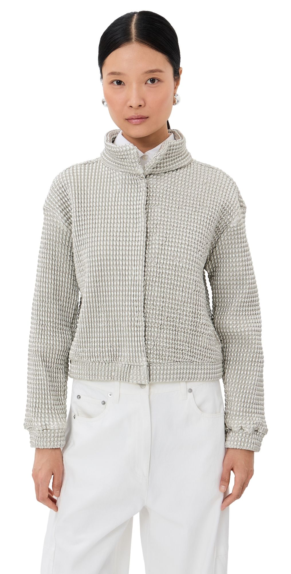 Silvia Tcherassi Zalta Jacket Silver XS