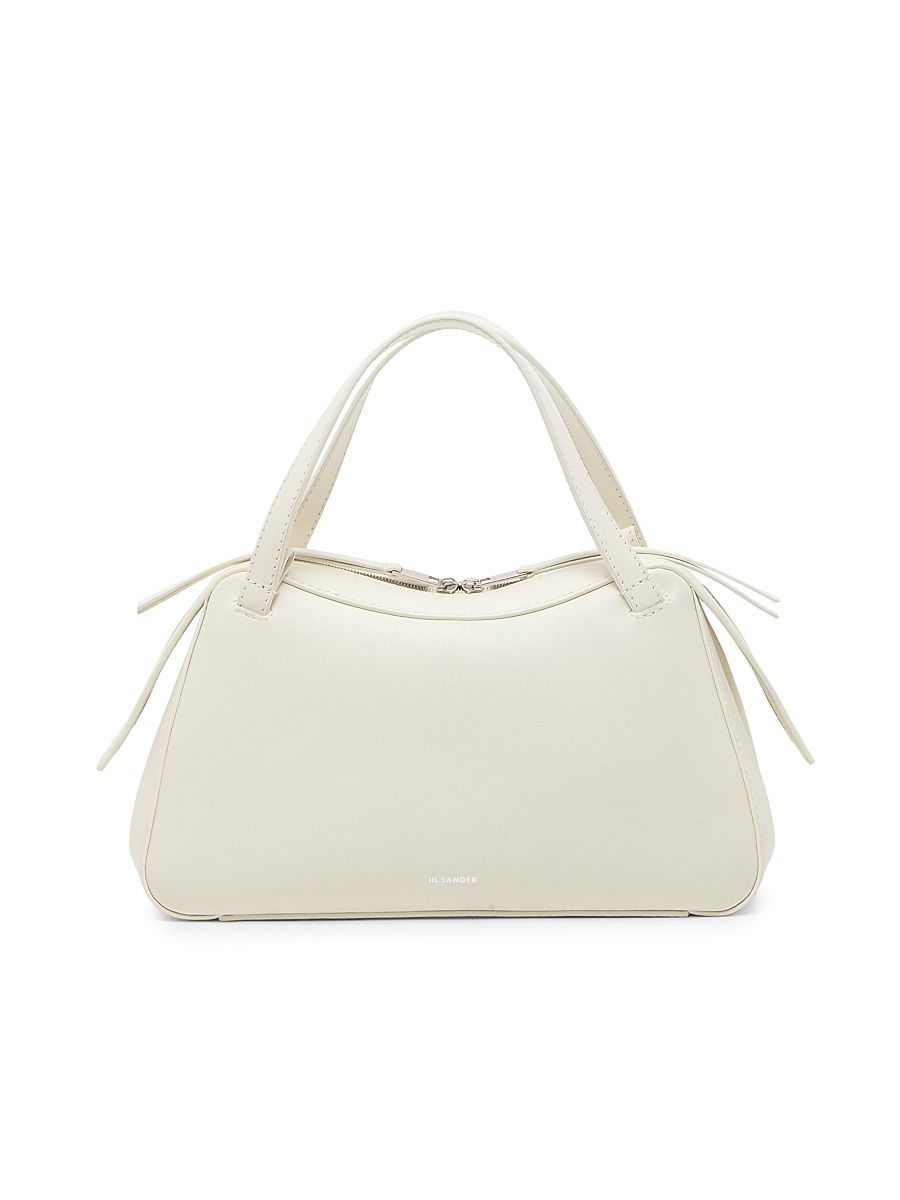 Women's Dune Leather Crossbody Bag - Eggshell