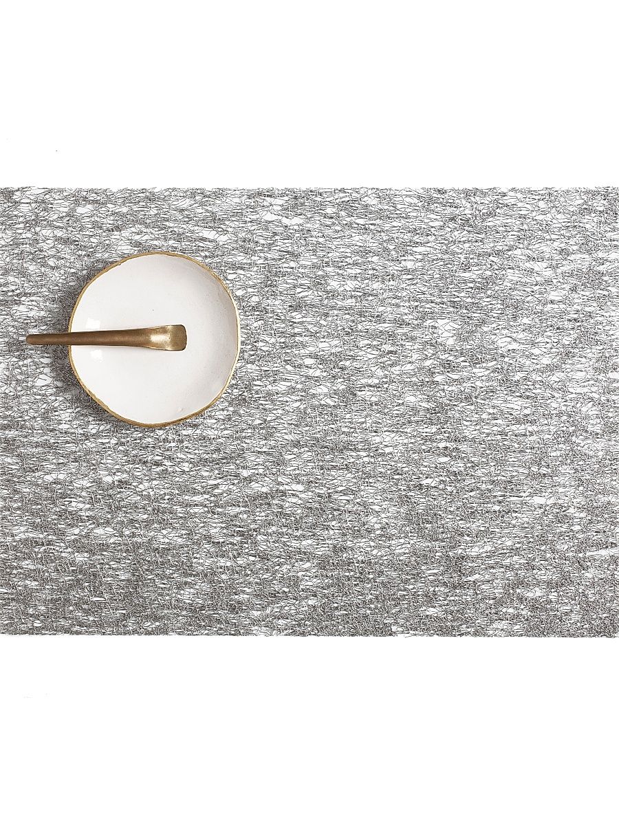 Metallic Lace Mat - Silver