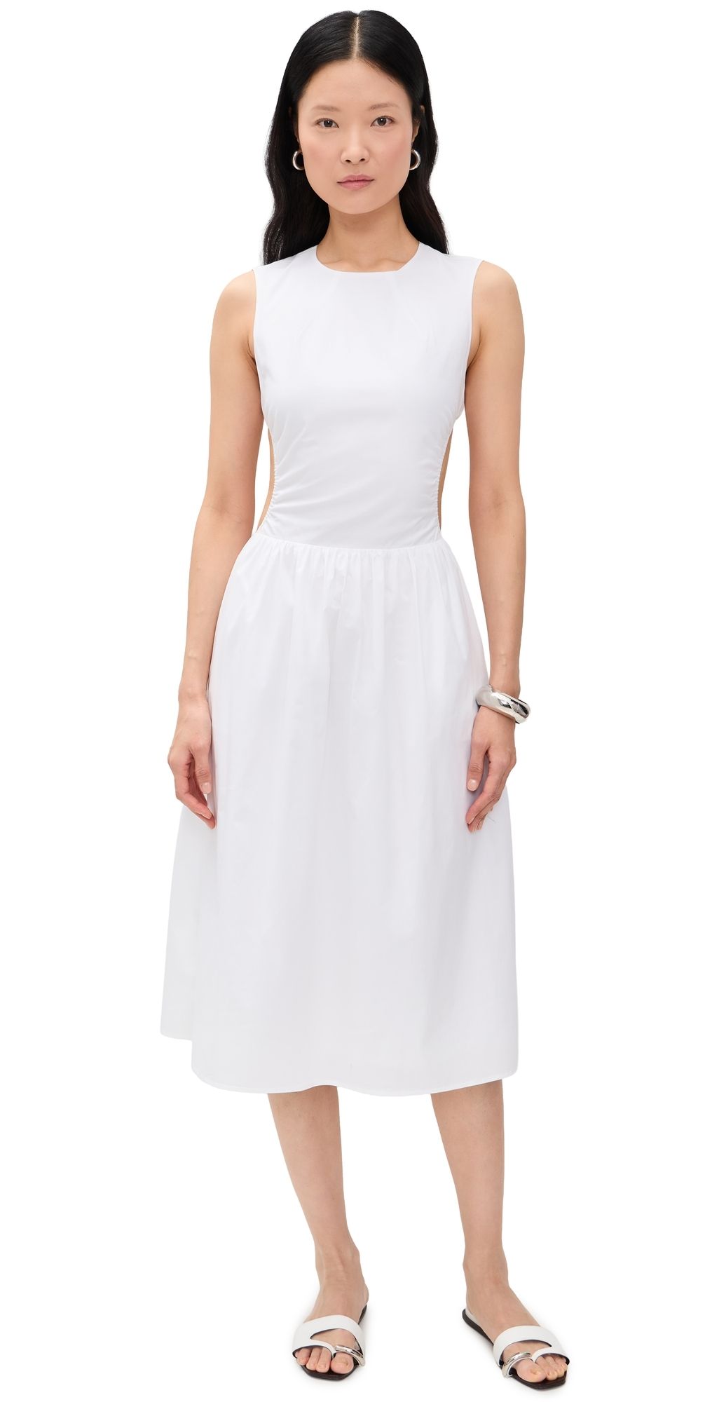 Solid & Striped The Sabine Dress Optic White S