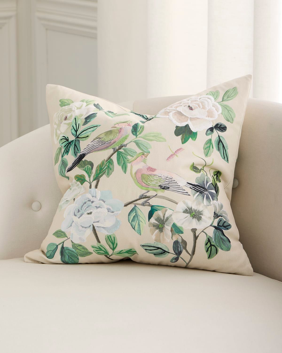 Miraflores Decorative Pillow, 20" Square