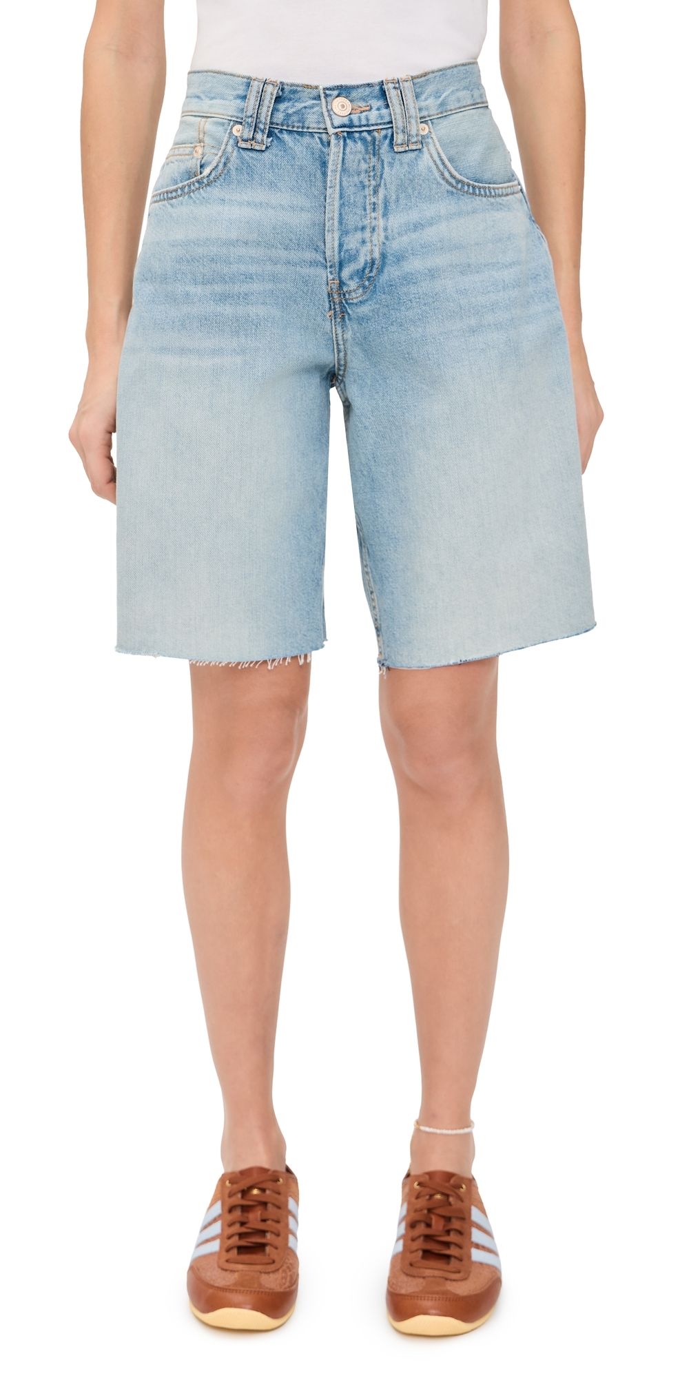 Free People Montana Shorts Cowgirl Blues 29