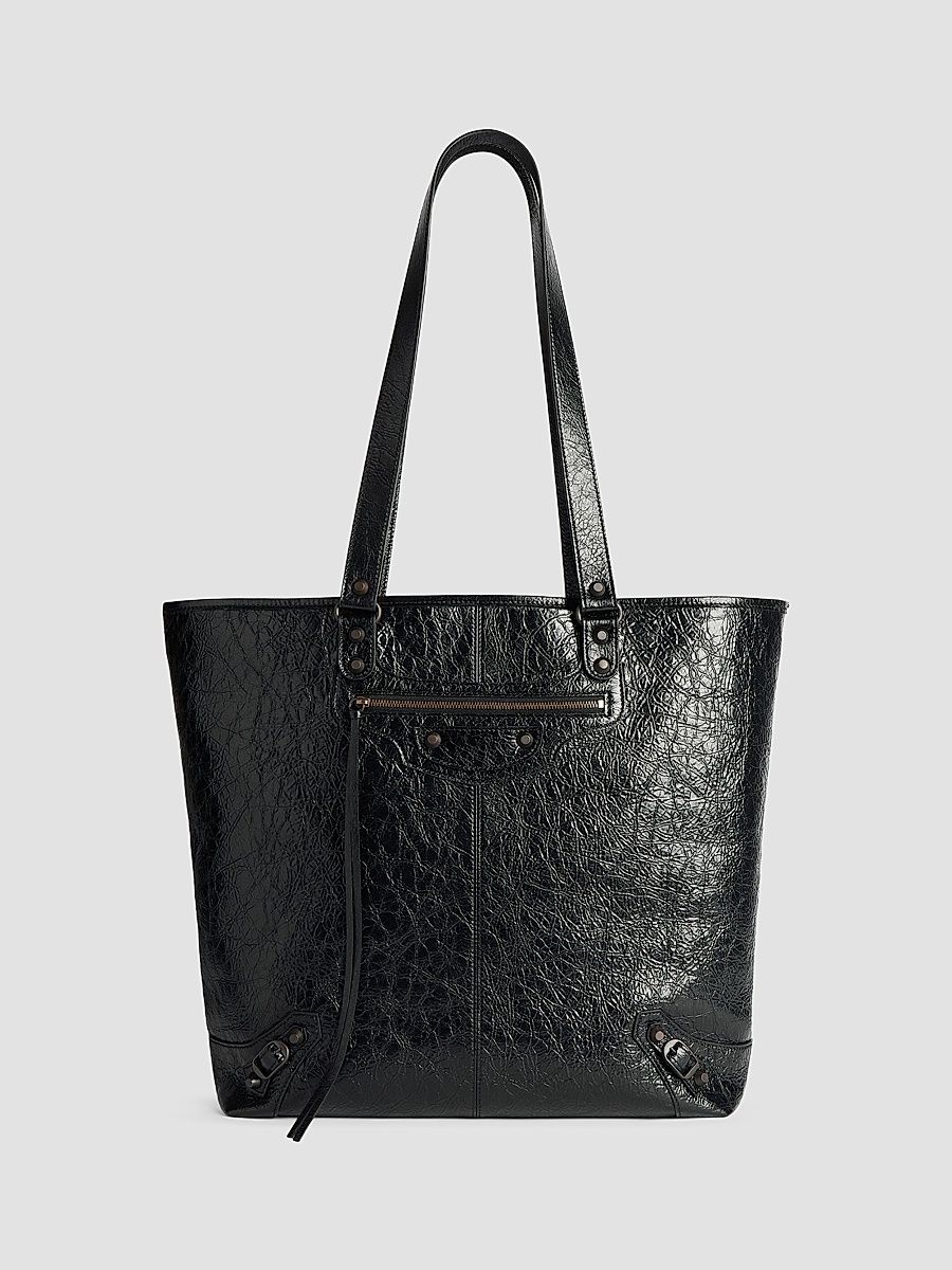 Balenciaga Men's Le City Cabas Tote Bag - Black