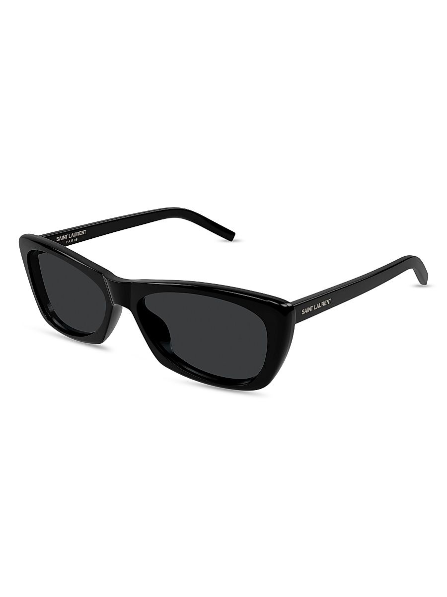 Women's 58MM Cat-Eye Sunglasses - Black
