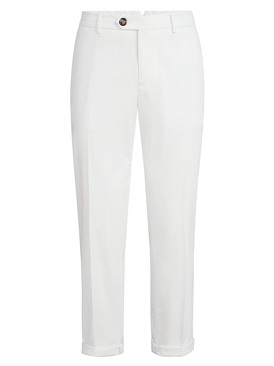 Men's Garment Dyed Italian Fit Trousers - Panama - Size 50