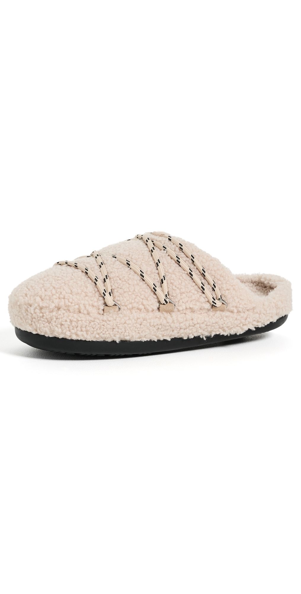 Moon Boot Teddy Sherpa Slippers Sand 39