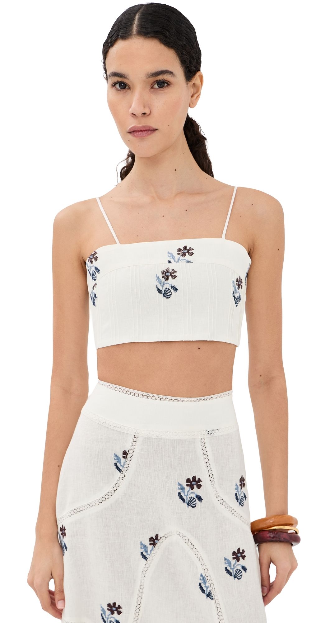 Lug Von Siga Aurora Linen Top OffWhite 42