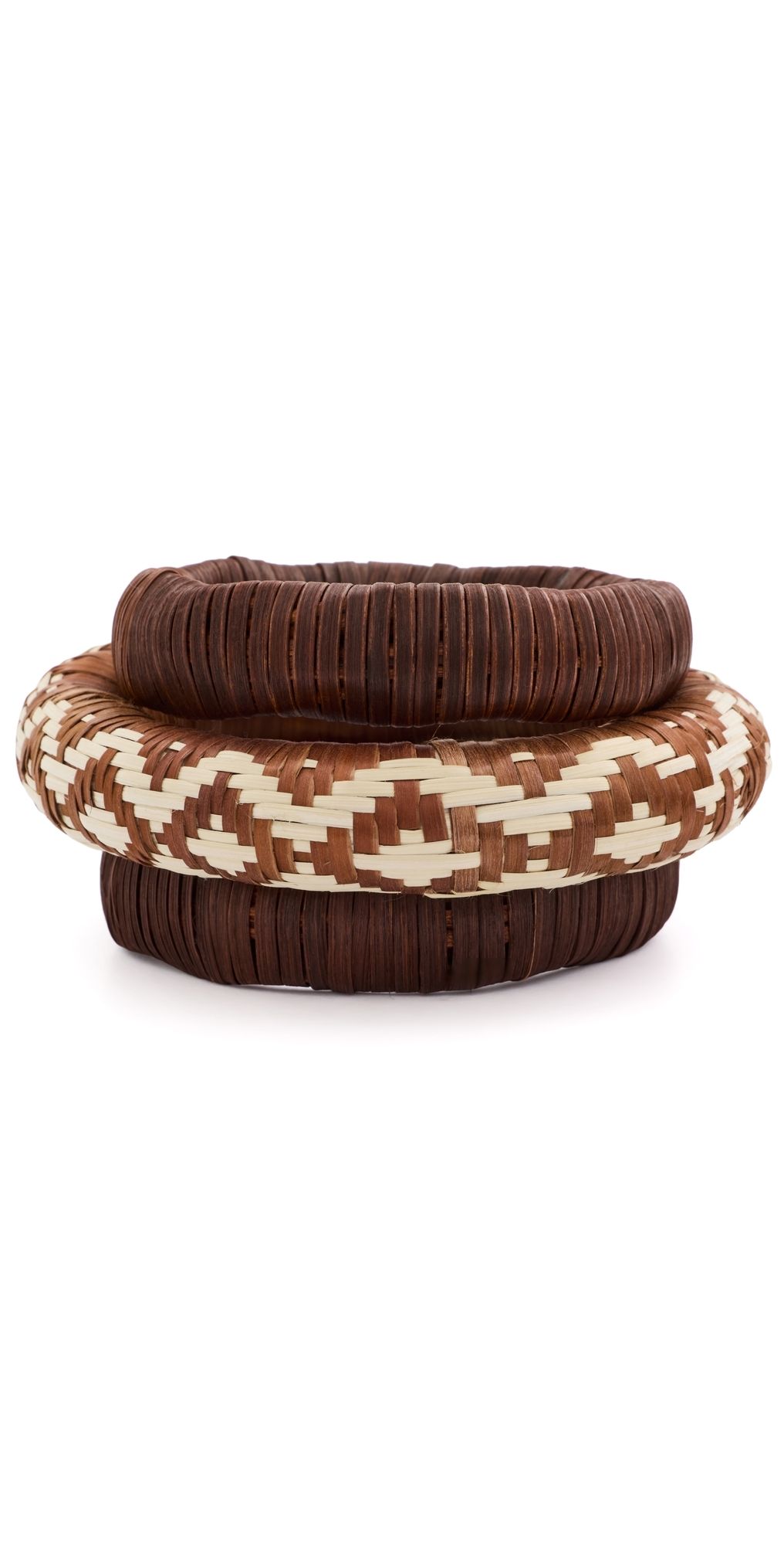 Johanna Ortiz Dark Rust Nomad Queen Bangles Dark Rust One Size