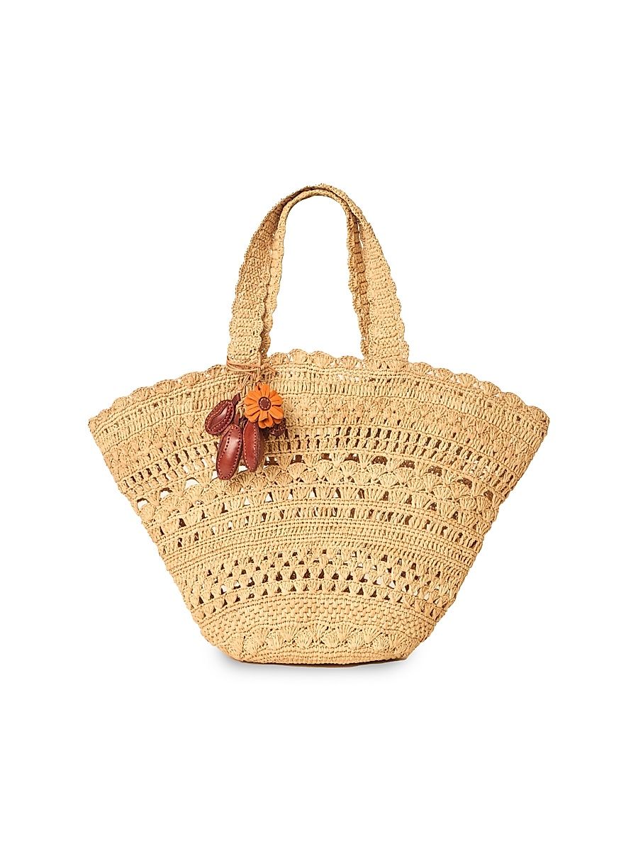 Women's Palmer Raffia Tote Bag - Natural