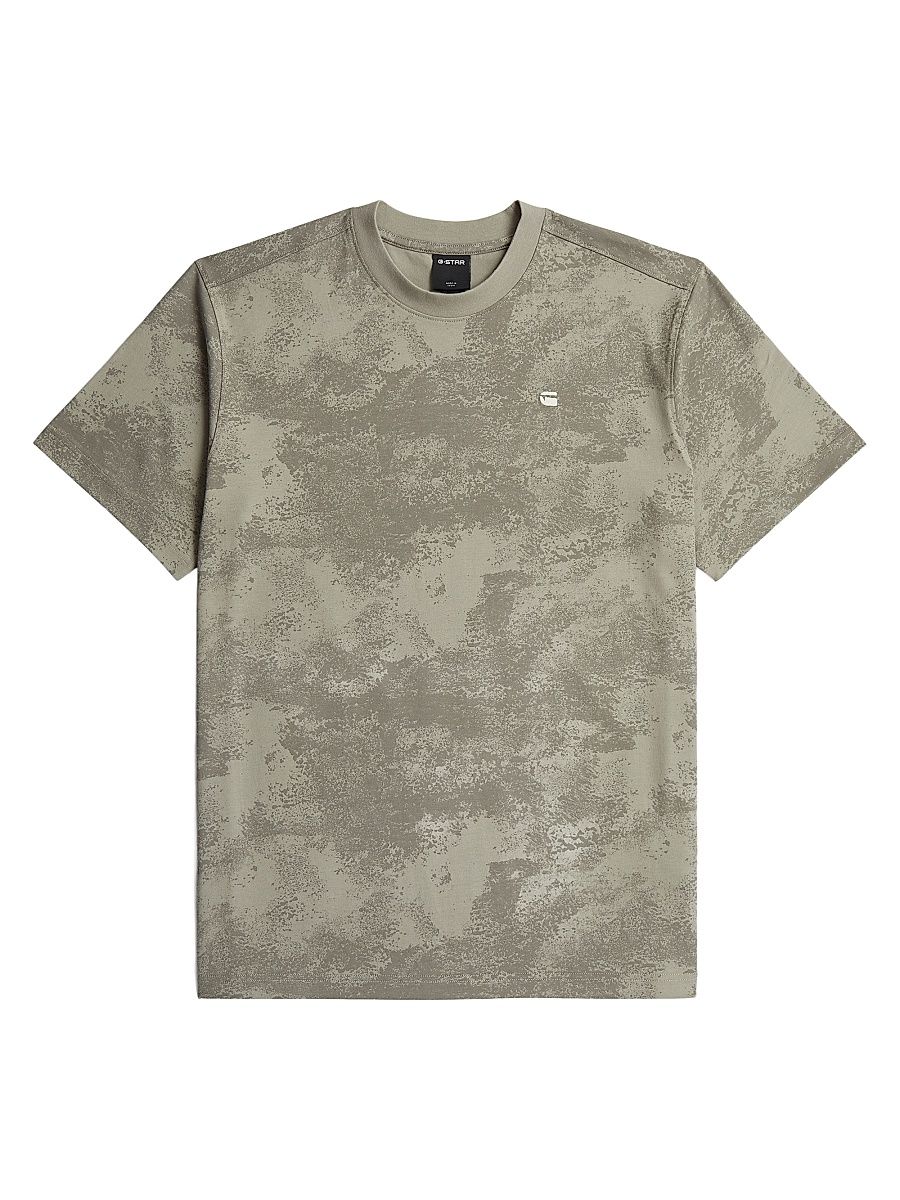 Men's Printed Crewneck T-Shirt - Elephants Archival - Size XXL