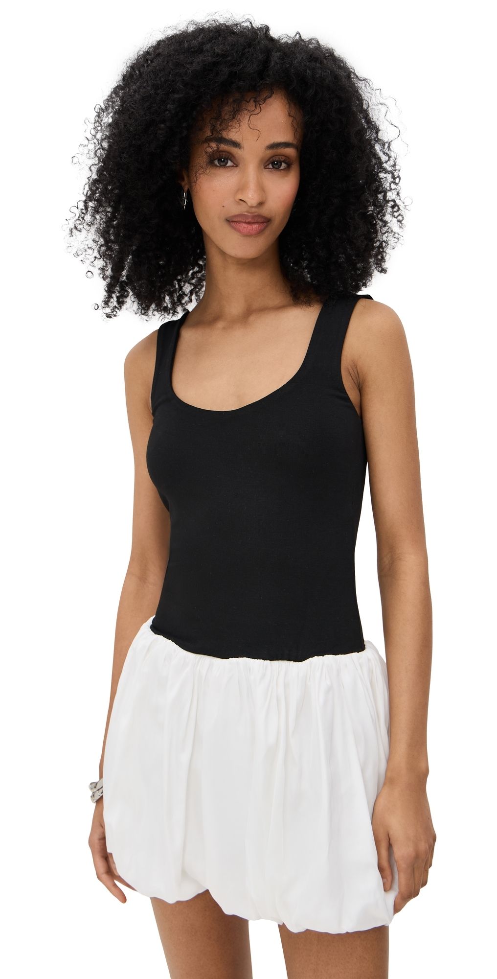 Madison the Label Harley Bubble Dress Black/White XL