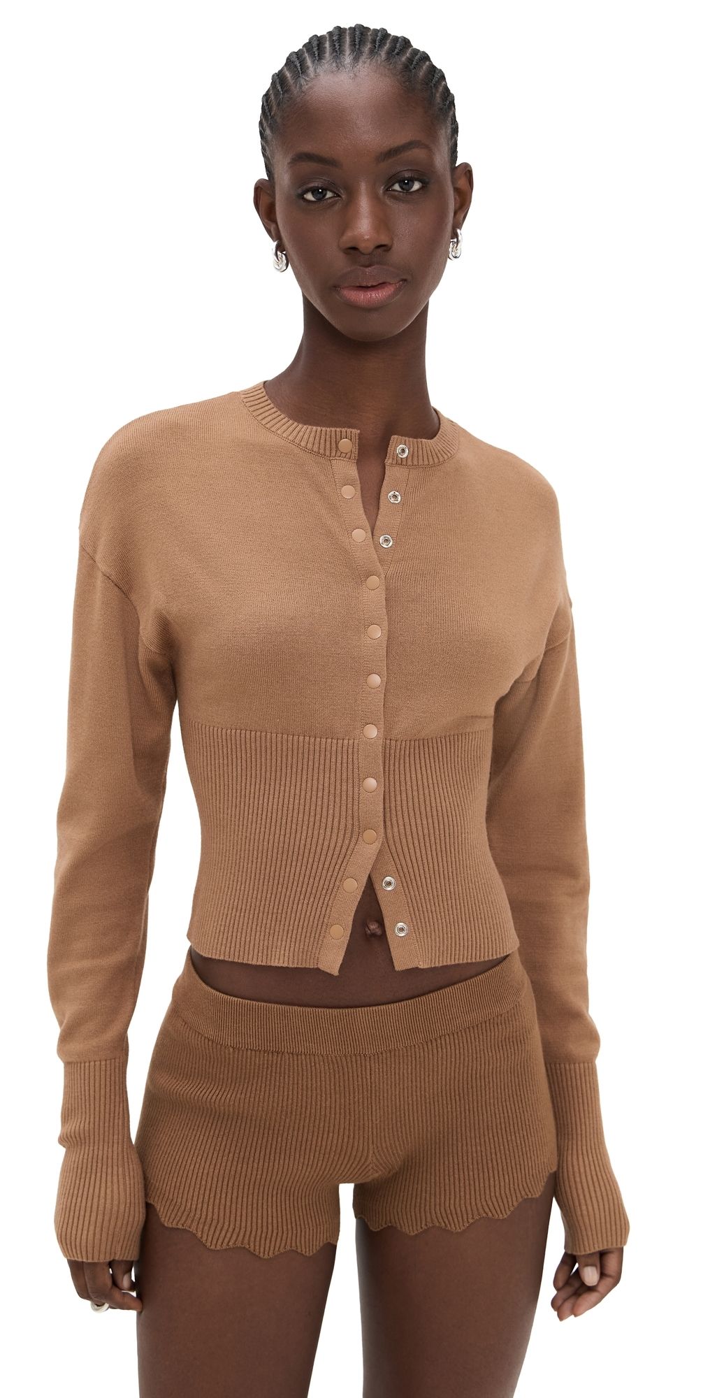 Lioness Head In The Clouds Cardigan Olive XXL