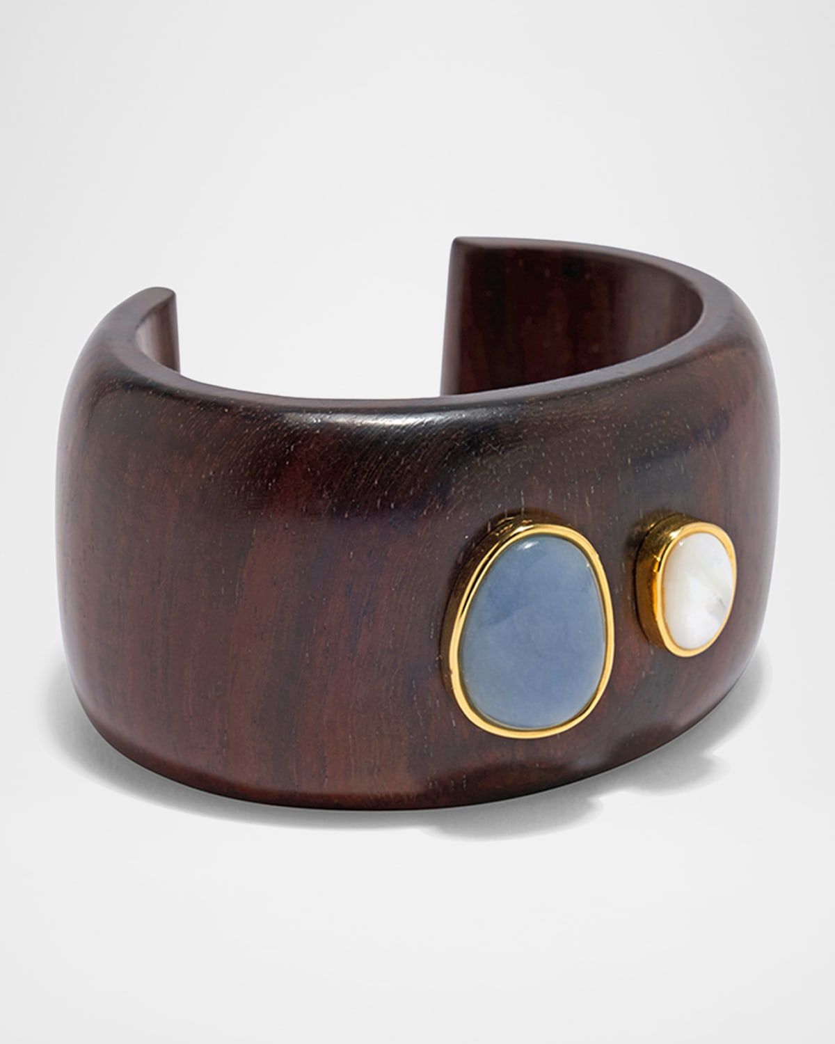 Lanna Cuff Bracelet in Acacia Wood