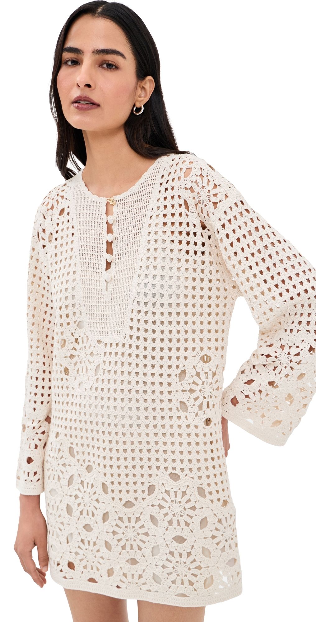 FRAME The Postcard Tunic Cream S