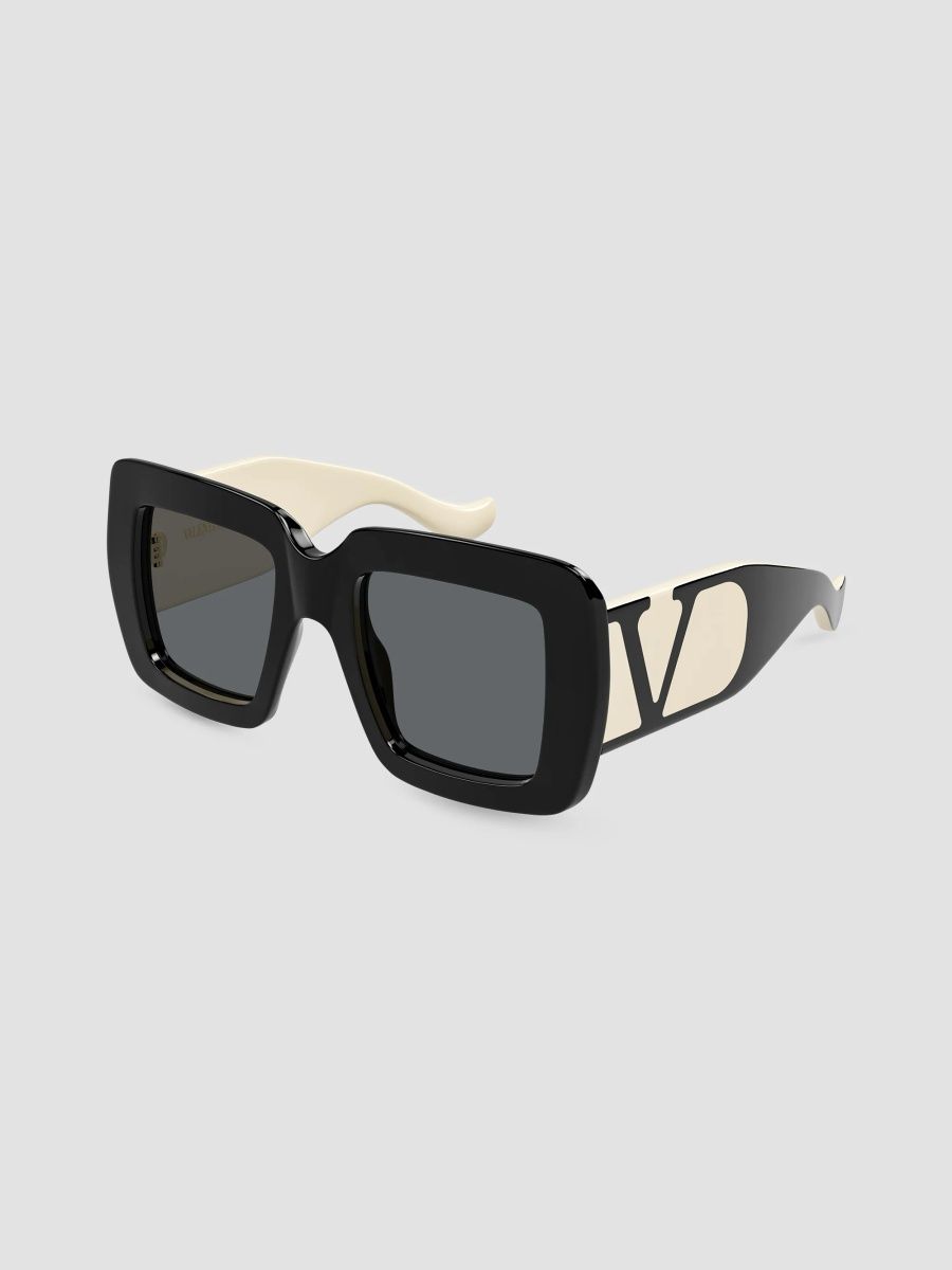 Valentino Women's VLogo 51MM Viva Superstar Square Sunglasses - Black