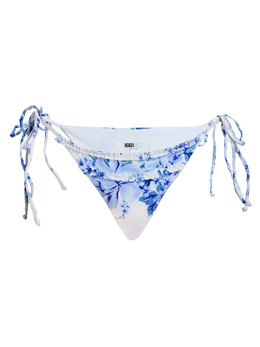 Women's Soleil Triangle Bikini Bottom - Blushing Blooms - Size XL