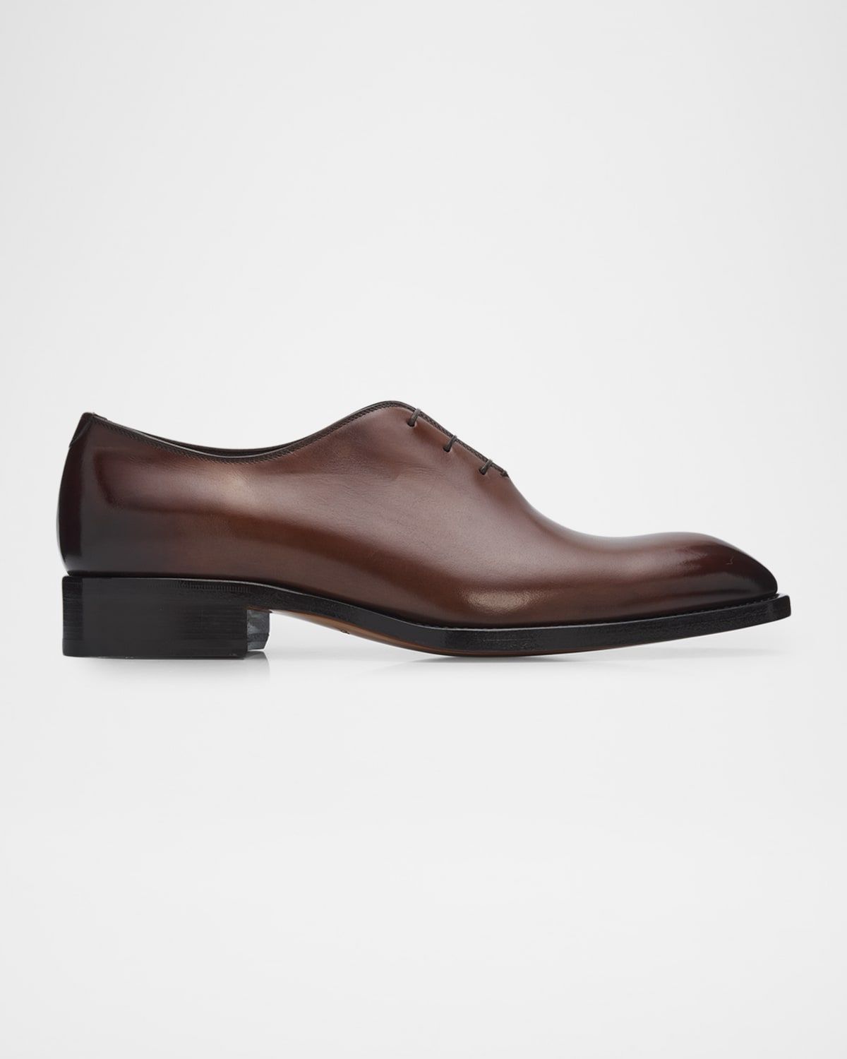Men & apos;s Wholecut Leather Oxford Shoes