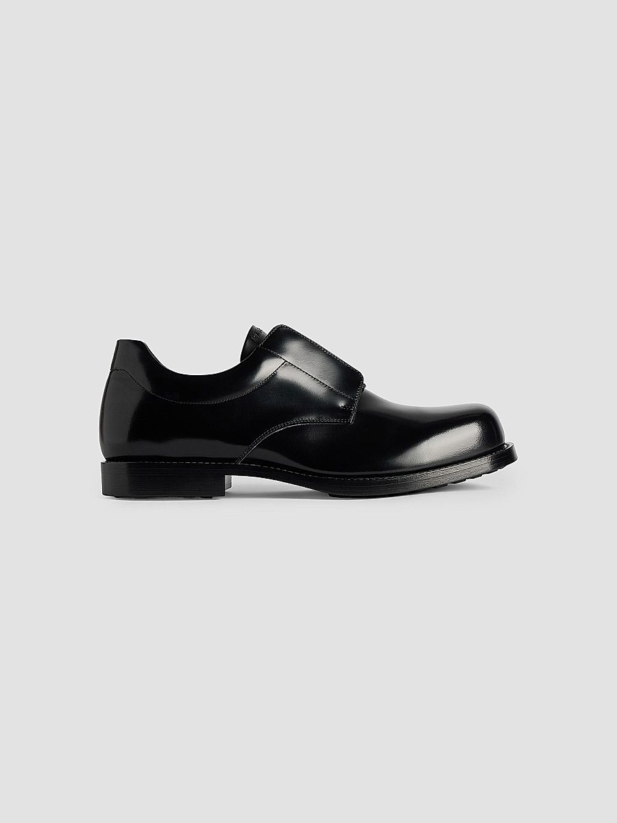 Balenciaga Men's Comfy Derbies - Black - Size 6