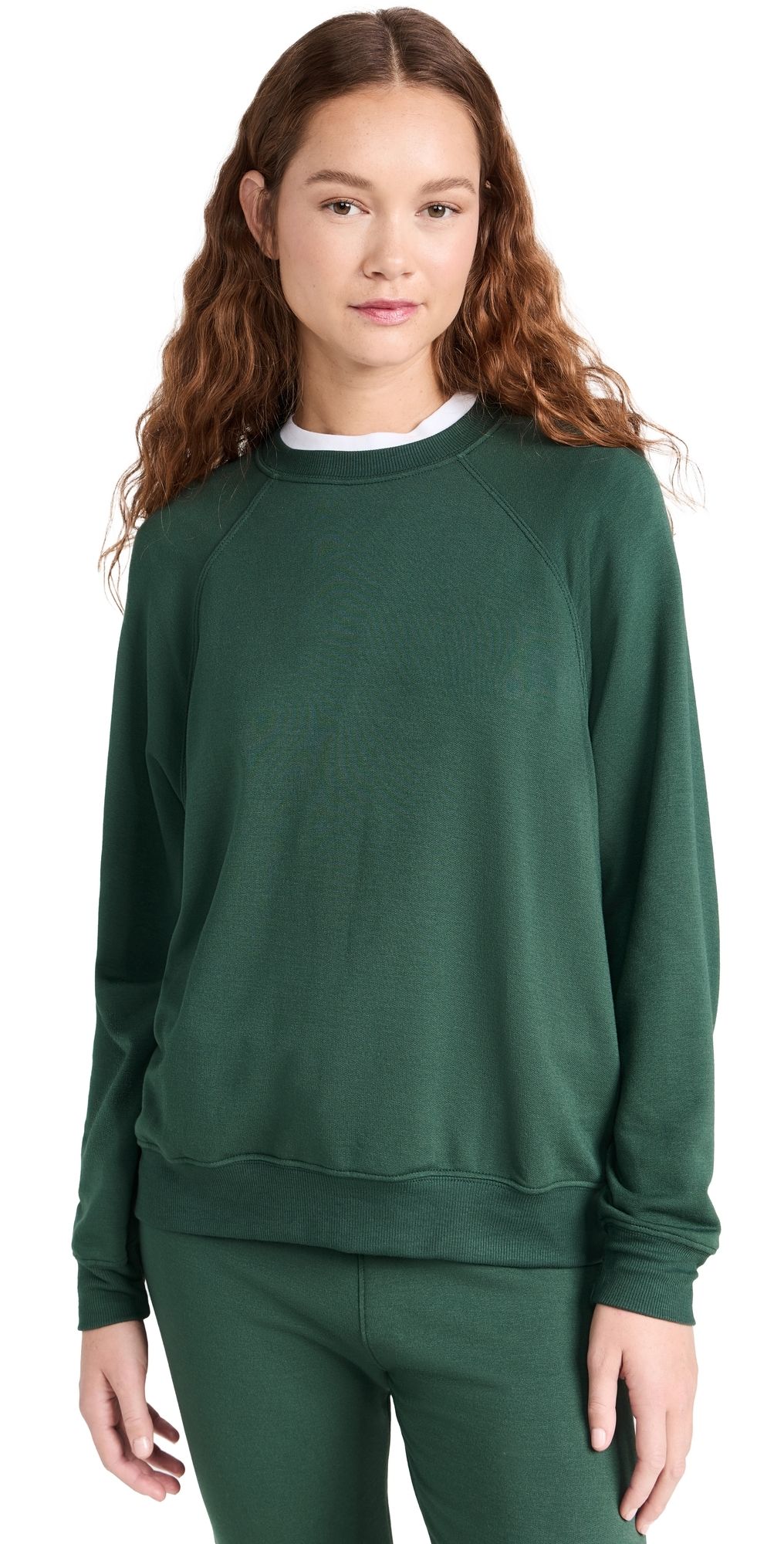 Splits59 Andie Fleece Sweatshirt Military S