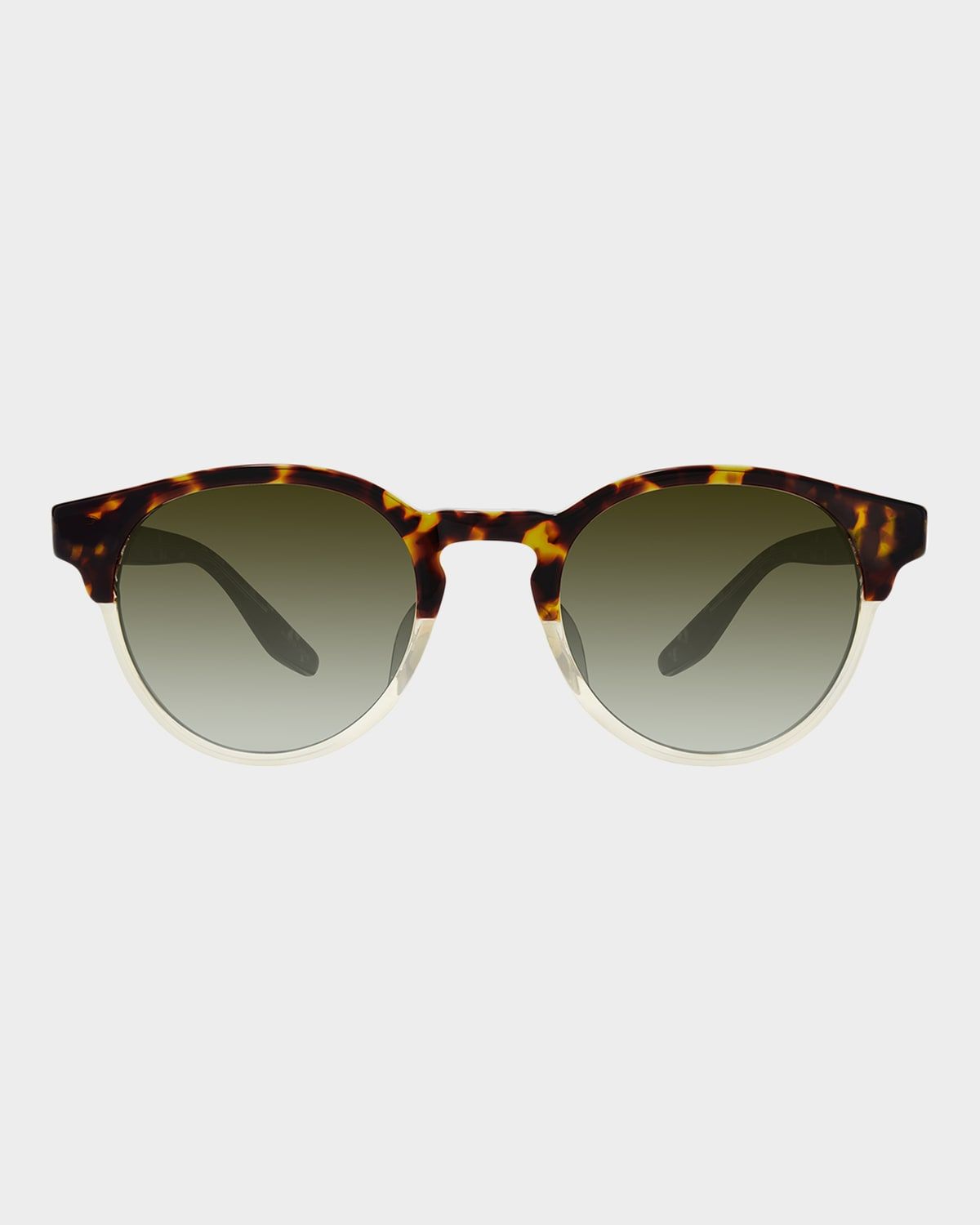 Beckford 49mm Round Acetate Sunglasses