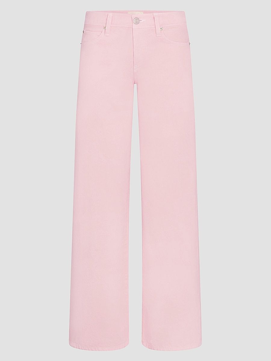 Women's Amelia Gray x FRAME The Gray Denim Wide-Leg Low Jeans - Cotton Candy - Size 26