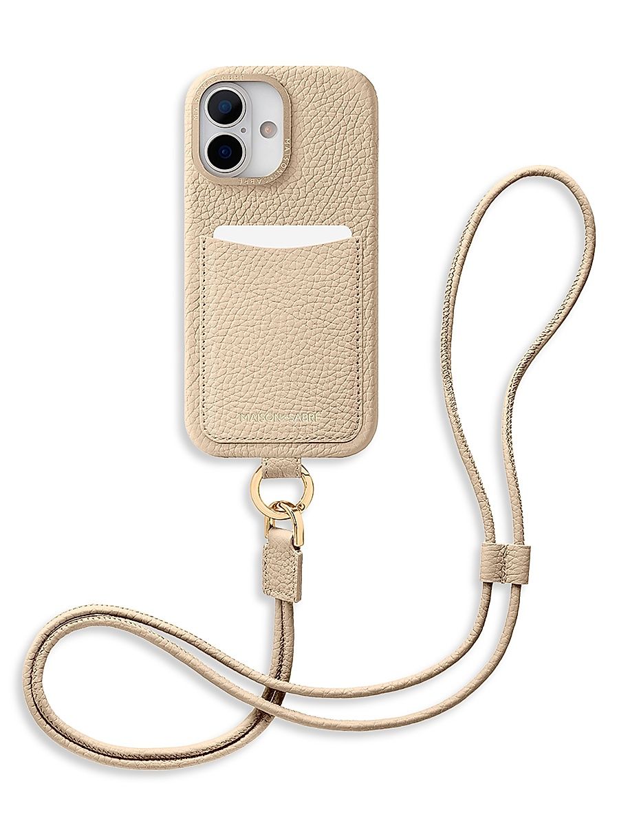 Maison de Sabre Sling Phone Case (iPhone 17) - Saharan Nude
