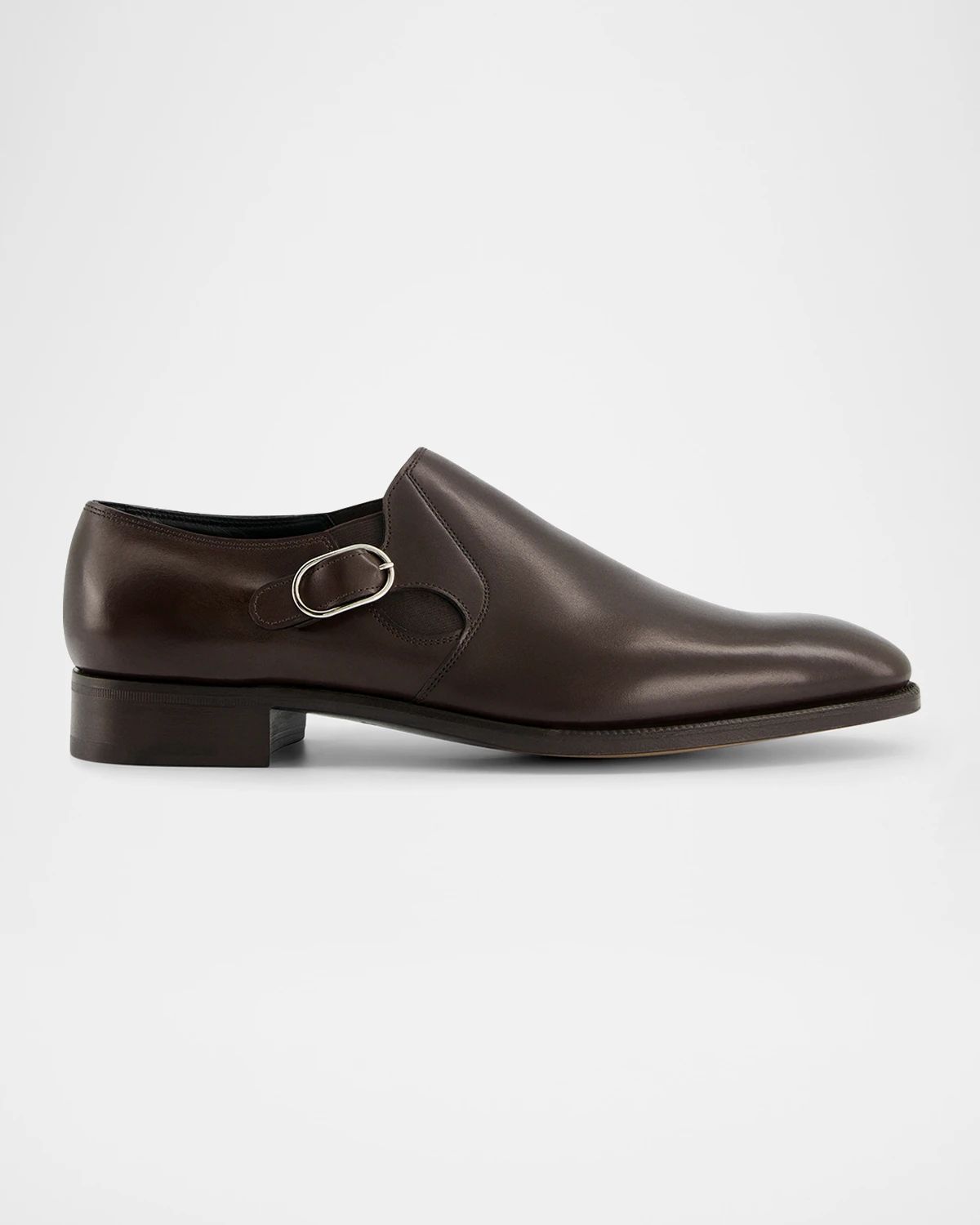 Men & apos;s Moorfield Leather Monk Strap Loafers