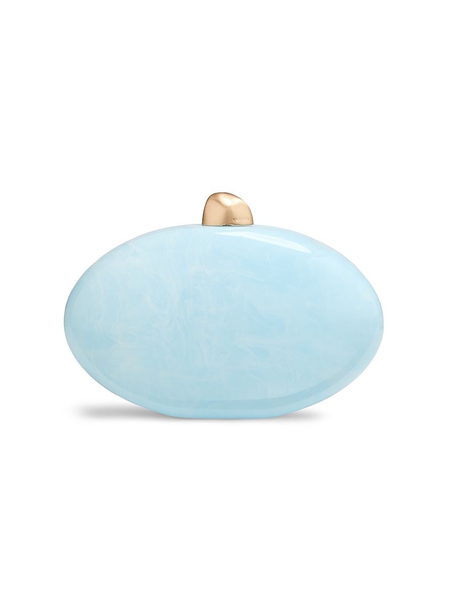 Women's Eviana Pearl-Shaped Clutch - Light Breeze