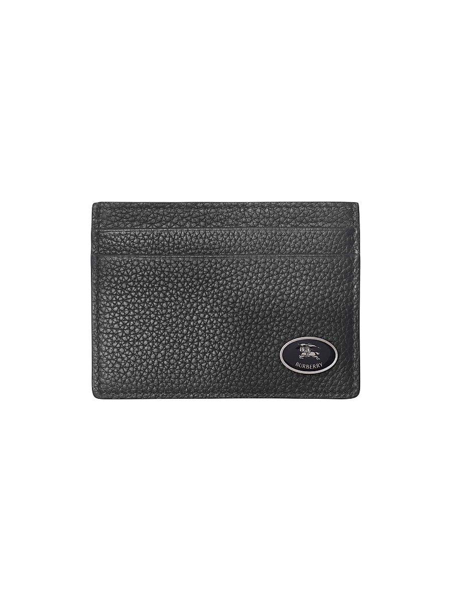 Men's Cotswolds Leather Card Case - Black