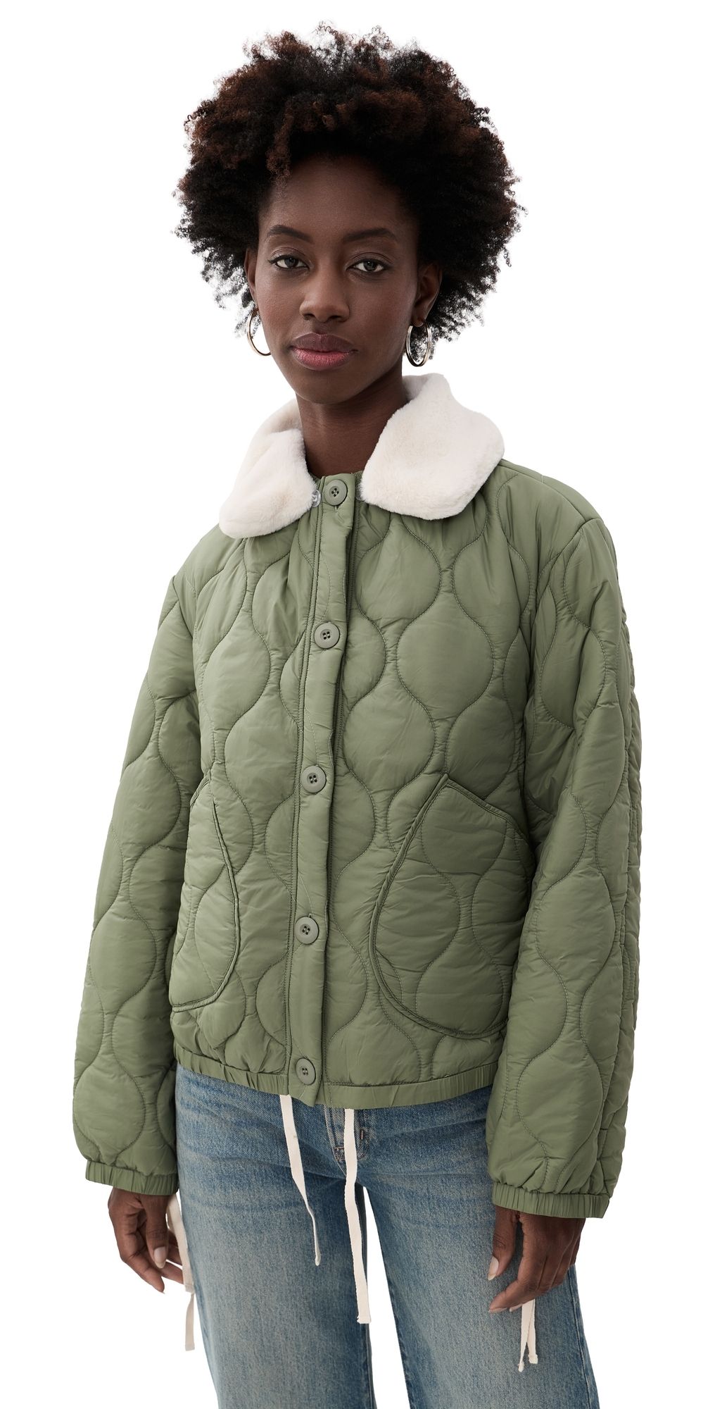 ASHER Bavena Jacket Military XS/S